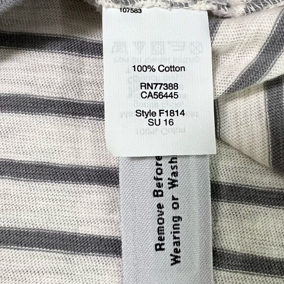 Madewell Forward-Seam Tank Top in Stripe - Size Small Classic - Picture 10 of 10